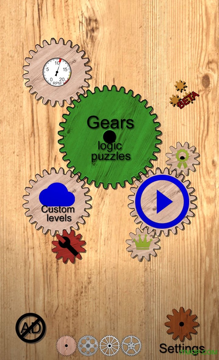 Gears logic puzzles