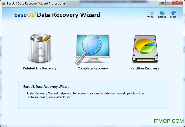 EaseUS Data Recovery Wizard⼤