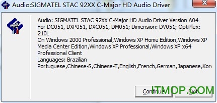 sigmatel high definition audio codec(q)(dng) ٷ 0