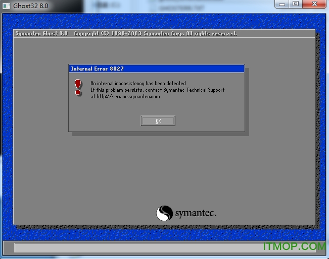 Symantec Ghost 8.0ҵ 򺺻 0