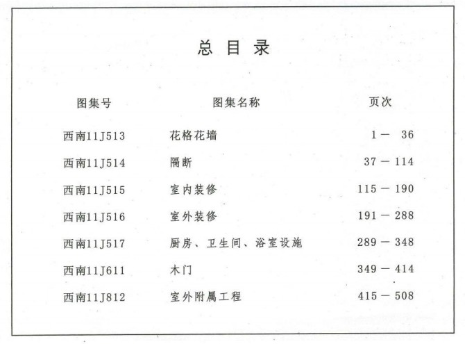 西南11j517图集