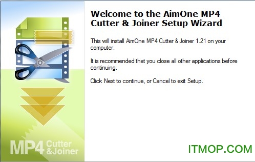 aimone mp4 cutter joiner(mp4) v1.22 ɫ°0