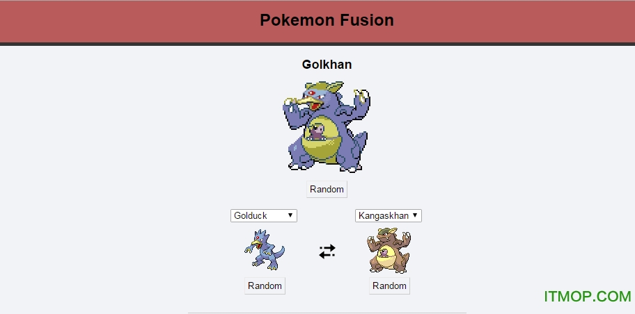 ڴֺ(Pokemon Fusion)(δ) v1.0 ɫ0