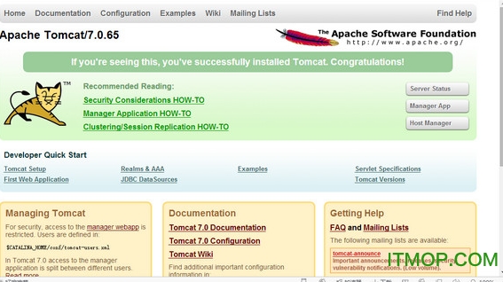 apache tomcat 7.0 64λ v7.0.70 ɫ 0