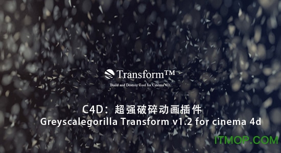 c4d(Greyscalegorilla Transform) v1.2 ٷ° 0