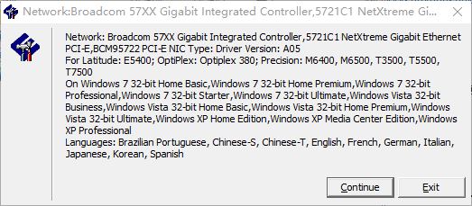 戴尔optiplex 380网卡驱动