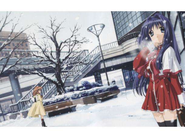 雪之keta少女飘雪动态壁纸