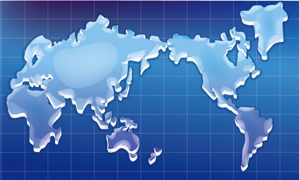 三维世界地图