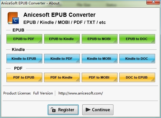 AniceSoft EPUB Converter
