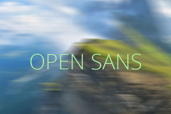 opensans全套字体下载 opensans全套字体下载