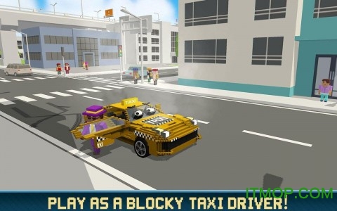 ״г⳵ڹƽ(Mr Blocky City Taxi SIM) v1.3 ׿޽Ұ 2