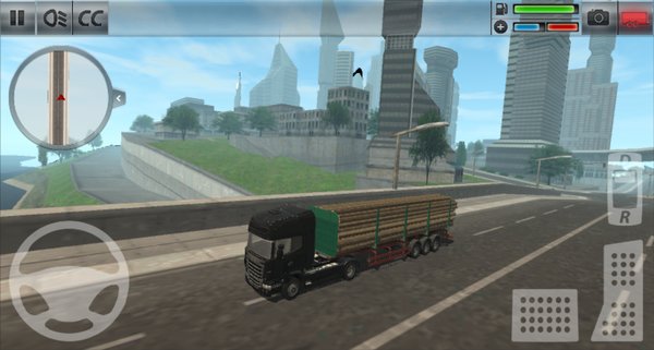 3Dʻڹƽ(Truck Simulator City) v1.4 ׿޽İ1