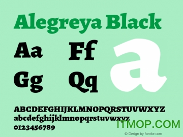 alegreya black