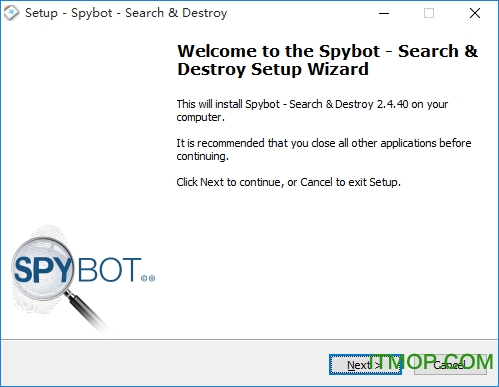 SpyBot-Search and Destroy(ĳ) v2.4.40 Ѷİ 0