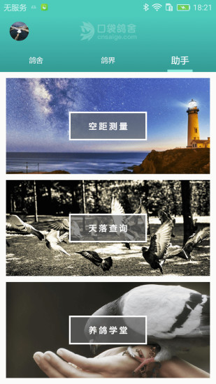 口袋鸽舍app