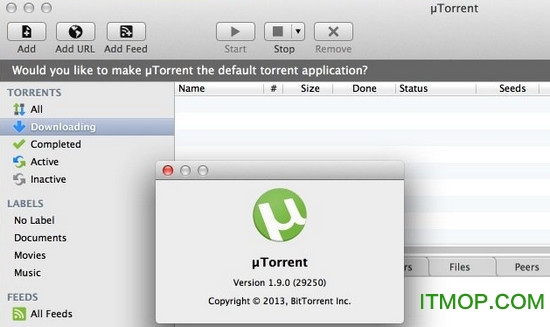 utorrent for macİ v1.9.1 ٷȶ 0