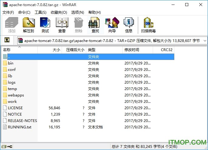 tomcat For Linux v7.0.82 ٷ 0