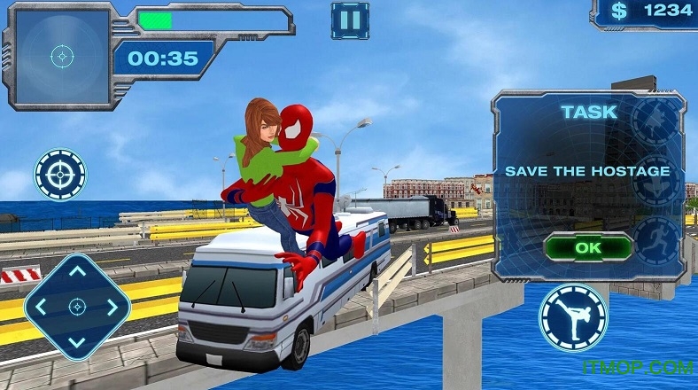 Ӣ֩ڹƽ(Flying Iron Spider - Rope Superhero) v1.2 ׿޽Ұ 3