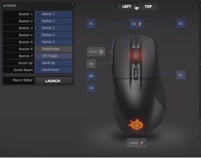 赛睿RIVAL700鼠标驱动
