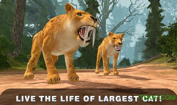 X3D(Life of Sabertooth Tiger 3D) v1.3 ׿ 1