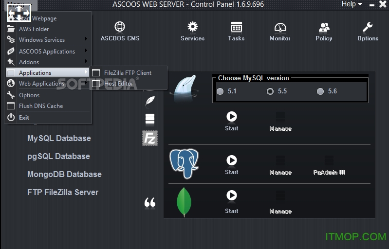 ASCOOS Web Server(web) v1.6.9 ٷ 0