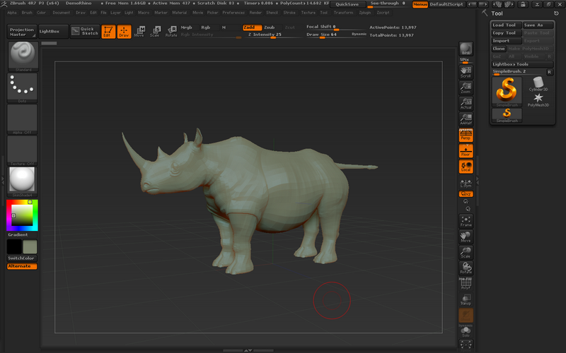 zbrush4r7破解补丁