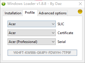 Windows 7 Loader v1.8.8 By Daz ӢɫѰ 0