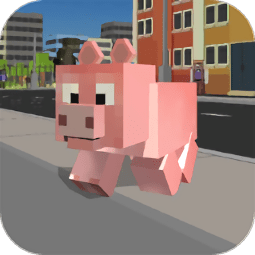 ģ(Blocky City Pig Simulator 3D)