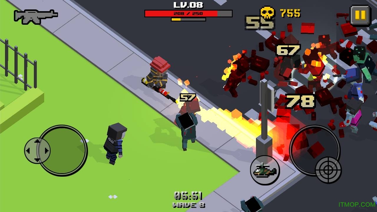 ħʬս޽ʯ(Cube Zombie War) v1.2.2 ׿3