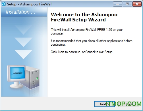 Ashampoo FireWall(ŷǽ) v1.2 ٷ0
