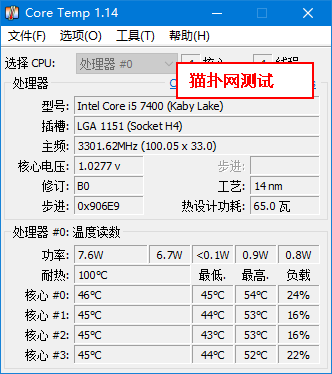 CoreTemp(CPU¶ȴ) v1.17.1 ɫİ0