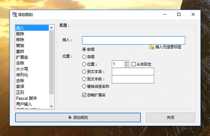 renamer 文件批量改名工具下载