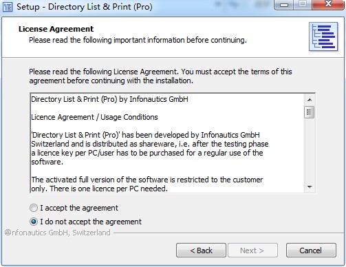 Directory List Print