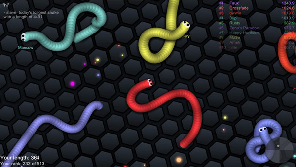 slither.io游戏