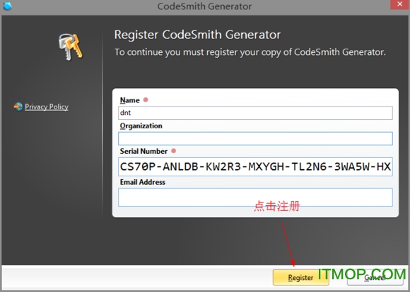 CodeSmith Generatorע(c)d