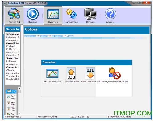 ftpѰ(BulletProof FTP Server) v2010.1.0.43 ƽ 0