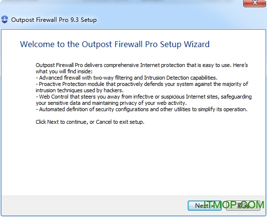 Outpost Firewall Pro9.3ĺ v9.3 ° 0