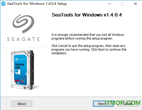 seatools for windows(希捷硬盘固件修复工具) v1.4.0.7 官方最新版 0