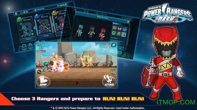 սƽ(Power Rangers Dash) v1.6.3 ׿޽ʯ3