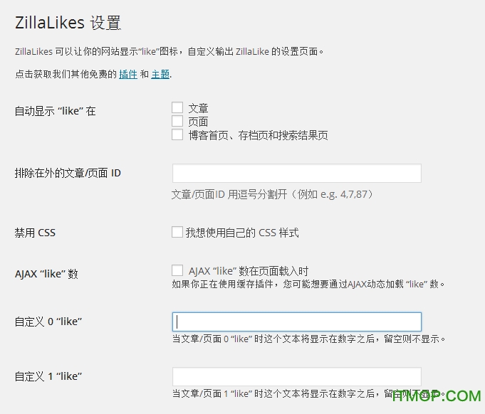 ZillaLikes(wordpress) ɫ0