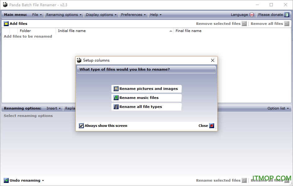 Panda Batch File Renamer(èļ) v2.3 ¹ٷ 0