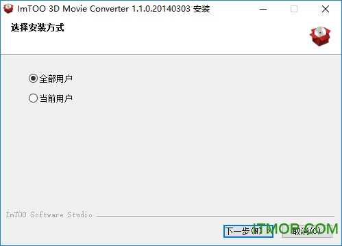 ImTOO 3D Movie Converter(3DӰƬת) v1.1 ƽ 0