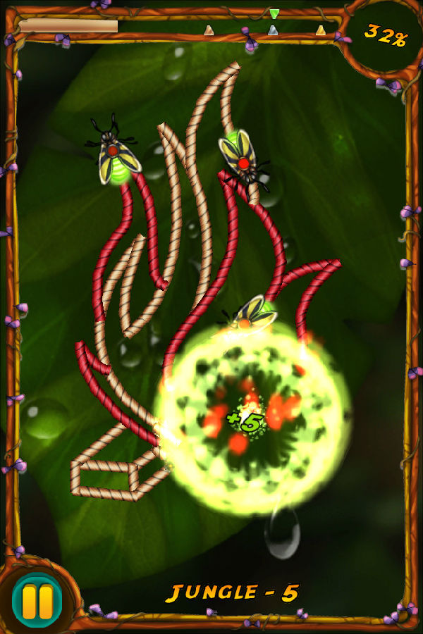 烧绳子
