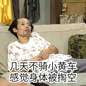 小黄车我们走表情包