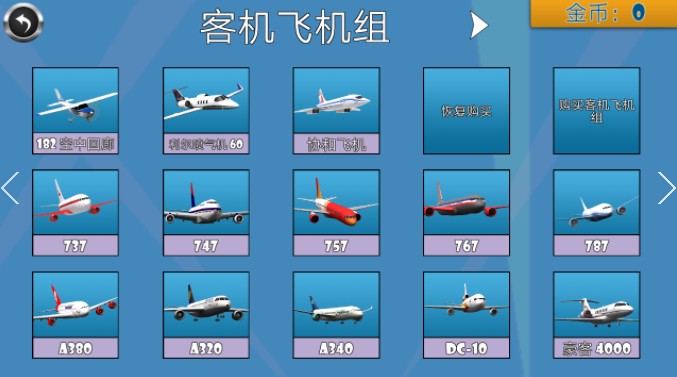 模拟飞机游戏中文版 模拟飞机游戏中文版