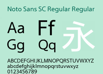 noto sans regular