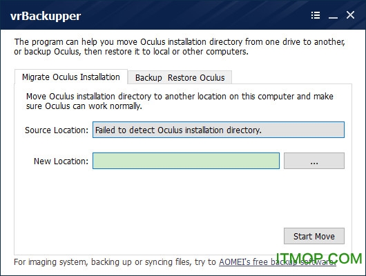 VrBackupper(Oculus Riftݹ) v1.0 ٷ 1