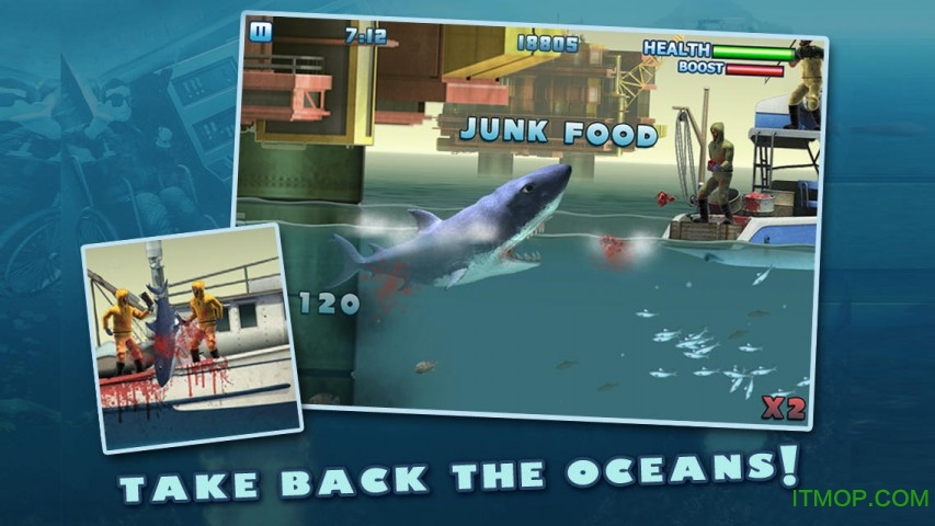 ios(Hungry Shark Trilogy HD) v3.1.1 iphone 1