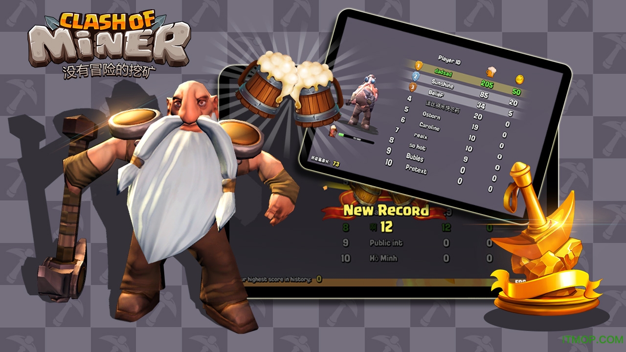 ûðյڿڹƽ(Clash of Miner) v1.2.0 ׿޽ʯ޸İ1