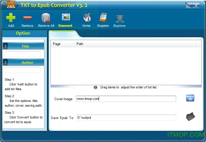 TXT to Epub Converterƽ